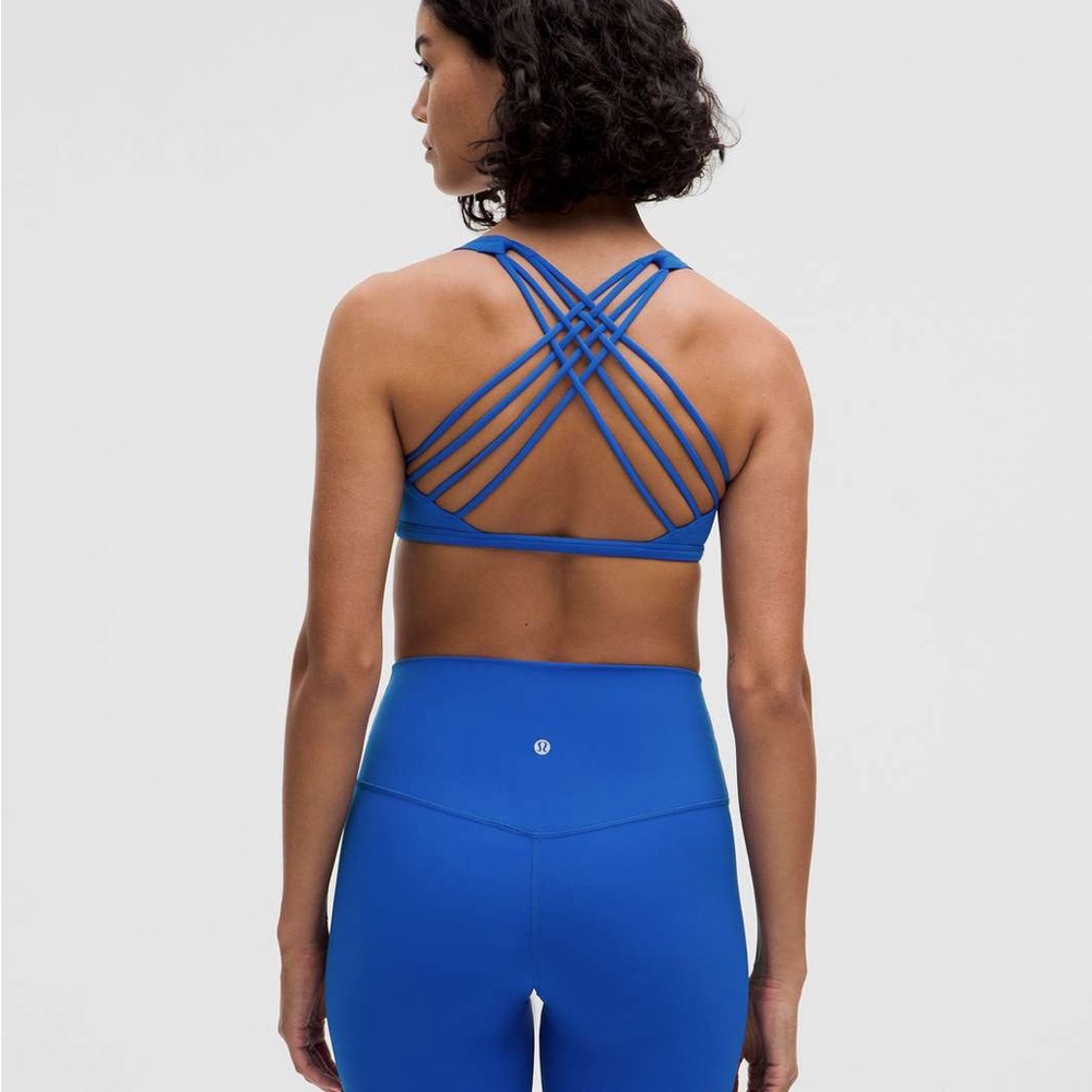 Lululemon free to be wild Sports Bra - Blue